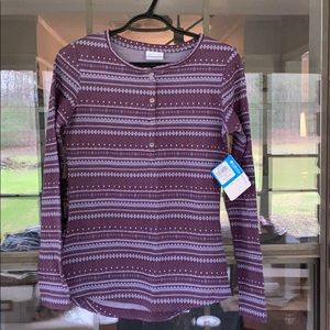 🌈 NWT Columbia henley